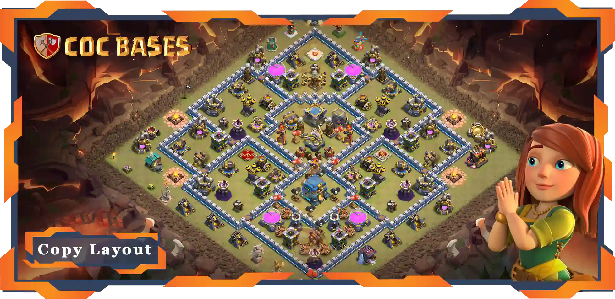 Copy Town Hall Base War Cwl With Link