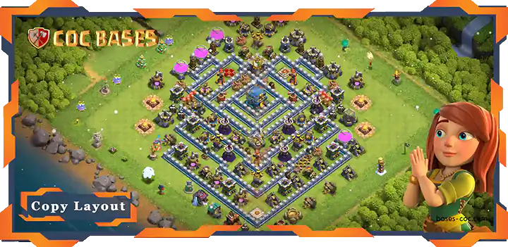Clash of Clans TH12 Anti Air/Anti Electro/Anti Balloons/Anti Dragon Bases
