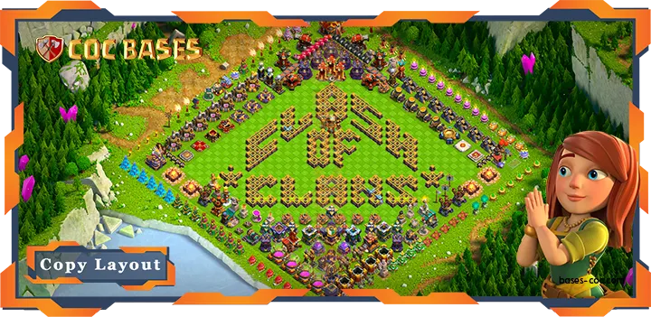 TH16 Funny Base - Clash of Clans Town Hall 16 Funny Bases
