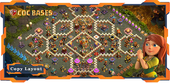 Clash of Clans TH16 Anti 2 Star Bases