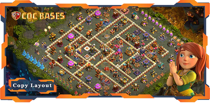 Clash of Clans TH16 Anti 3 Star Bases