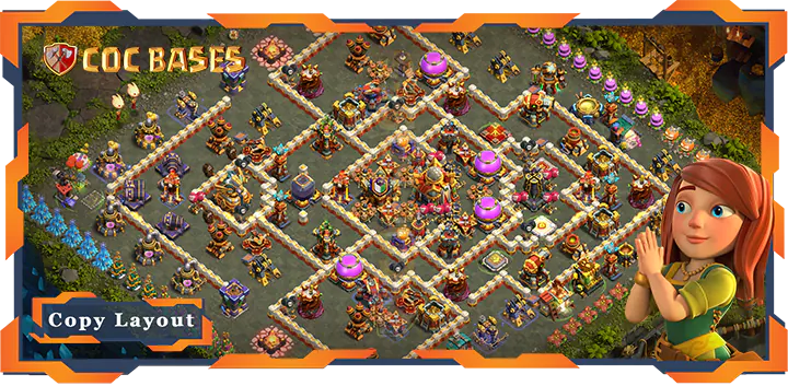 Clash of Clans TH16 Trophy Bases