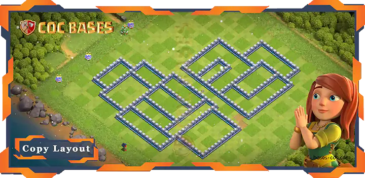 Town Hall 12 Base #08