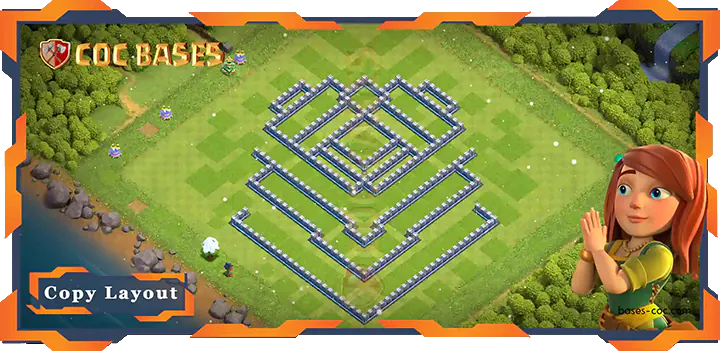 Coc Bases Wall Clash of Clans TH12 Anti Air/Anti Electro/Anti Balloons/Anti Dragon Bases