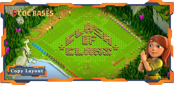 Coc Bases Wall Clash of Clans TH16 Funny Bases