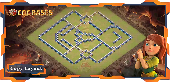 Coc Bases Wall Clash of Clans TH15 War Base - CWL (Clan War League) Bases