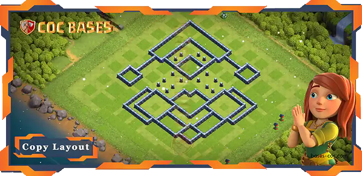 Town Hall 13 Base #19