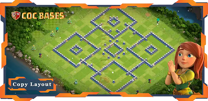 Town Hall 14 Base #19