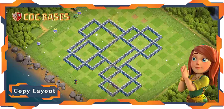 Town Hall 12 Base #21