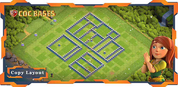 Town Hall 12 Base #18
