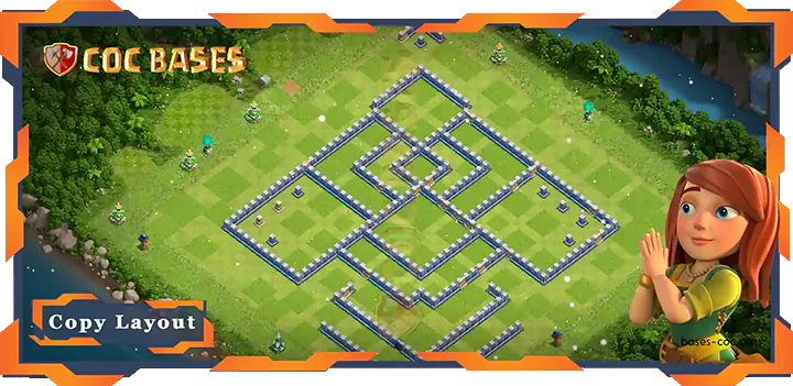 Town Hall 14 Base #03