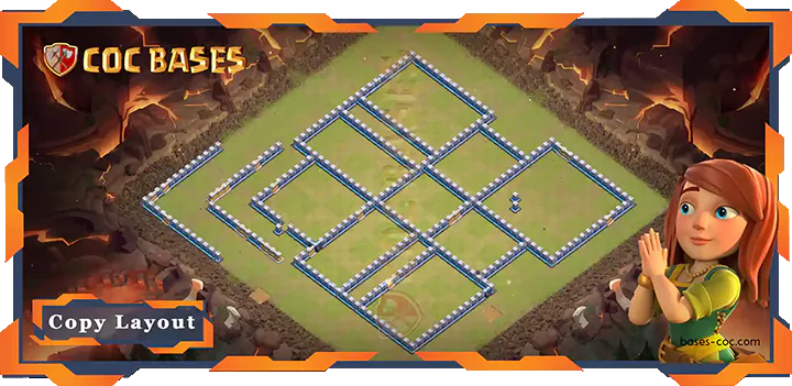 Town Hall 14 Base #13