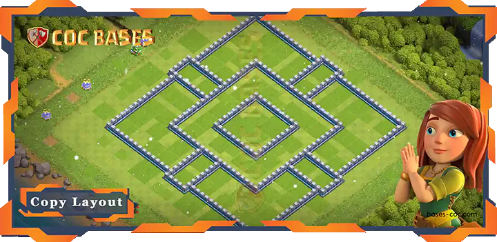 Town Hall 12 Base #09