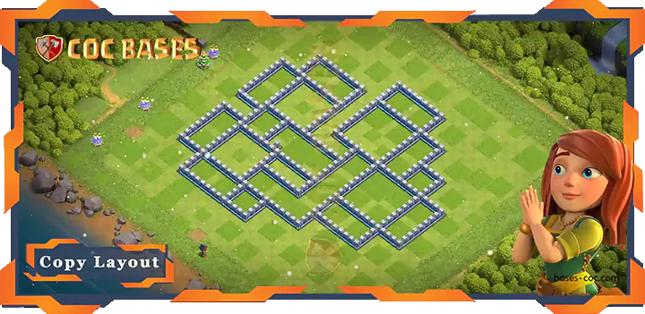 Town Hall 12 Base #22