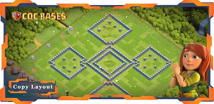 Town Hall 12 Base #04