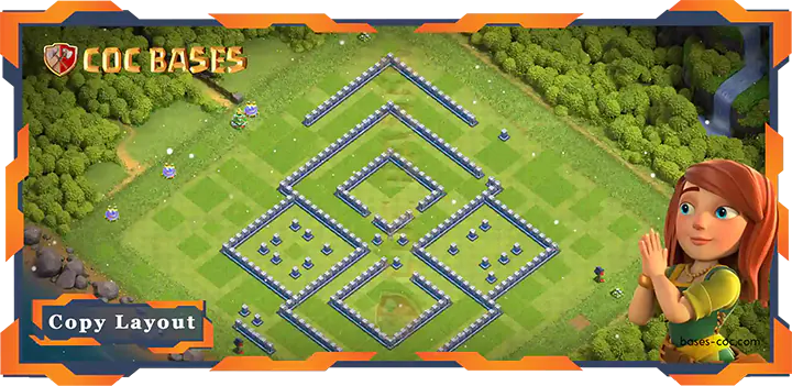 Town Hall 12 Base #01