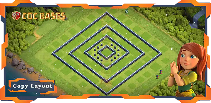 Town Hall 13 Base #01