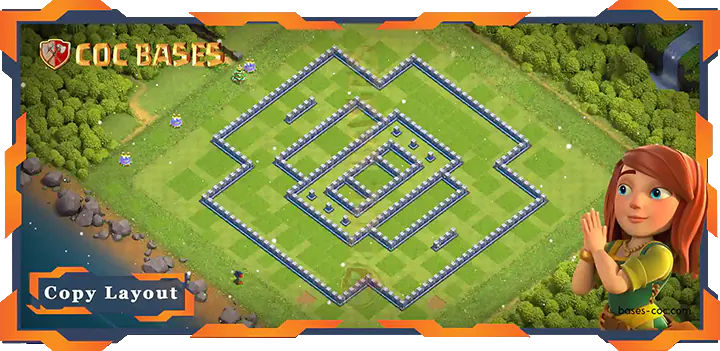 Town Hall 12 Base #05