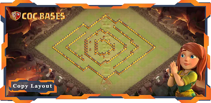 Town Hall 10 Base #04