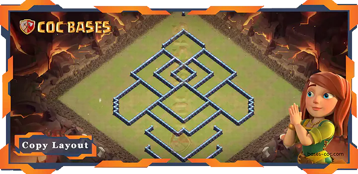 Town Hall 13 Base #12