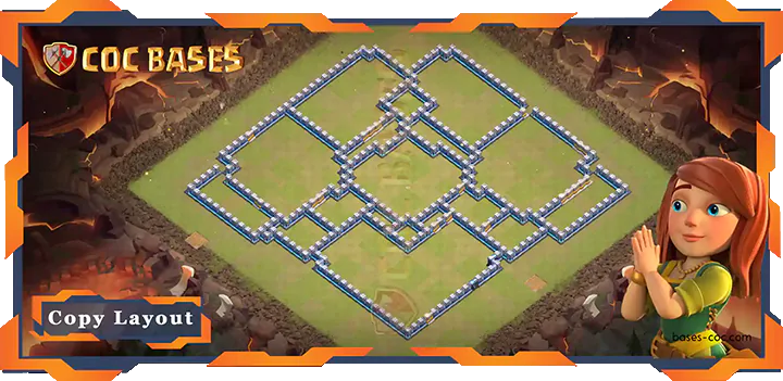 Town Hall 14 Base #16
