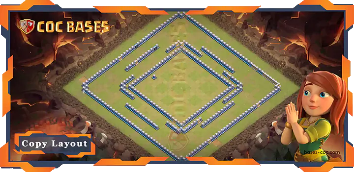 Town Hall 14 Base #08