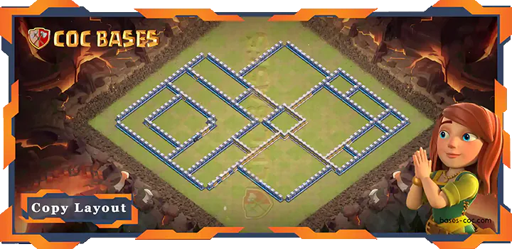 Town Hall 15 Base #13