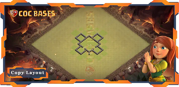 Town Hall 4 Base #04