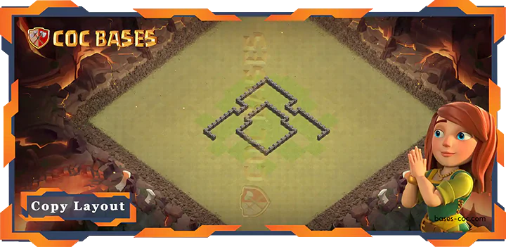 Town Hall 4 Base #01