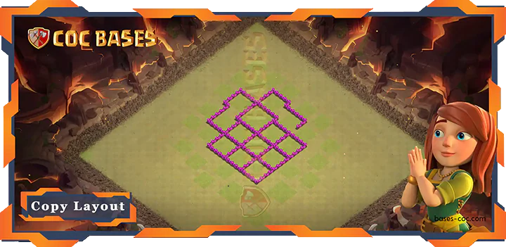 Town Hall 6 Base #04