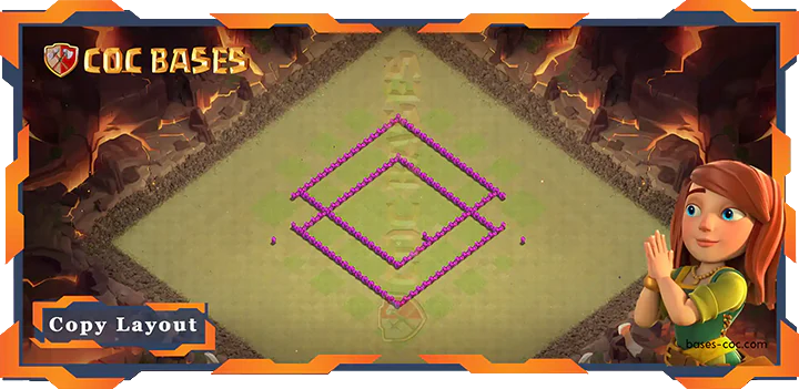 Town Hall 6 Base #03