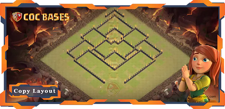 Town Hall 9 Base #03