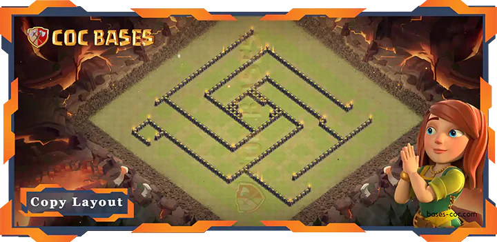 Town Hall 9 Base #02