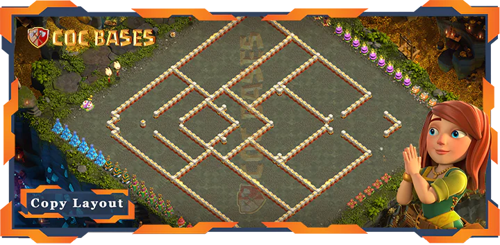 Coc bases walls Clash of Clans TH16 Anti 3 Star Bases