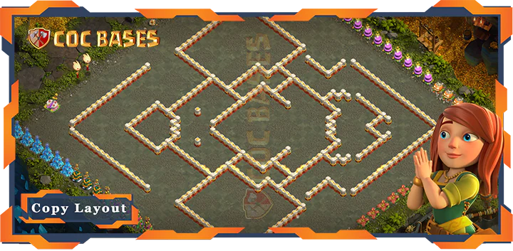 Coc bases walls Clash of Clans TH16 Trophy Bases