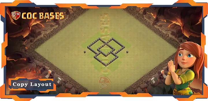 Town Hall 4 Base #02