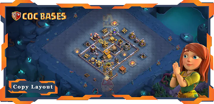 Bases 2.0 Builder Hall 10 Base#10