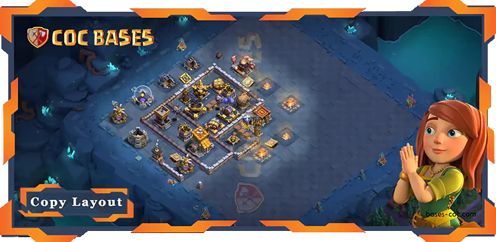 Bases 2.0 Builder Hall 10 Base#17