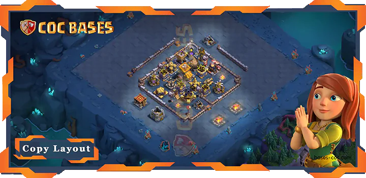 Bases 2.0 Builder Hall 10 Base#18