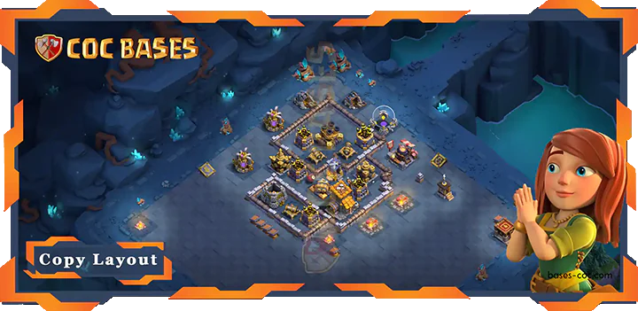Bases 2.0 Builder Hall 10 Base#25