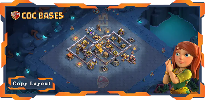 Bases 2.0 Builder Hall 10 Base#04