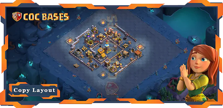 Bases 2.0 Builder Hall 10 Base#07