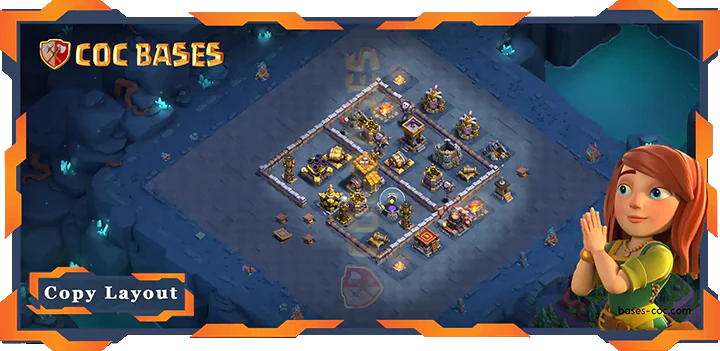 Bases 2.0 Builder Hall 10 Base#09