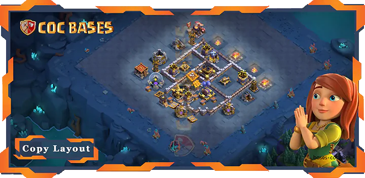 Bases 2.0 Builder Hall 10 Base#19