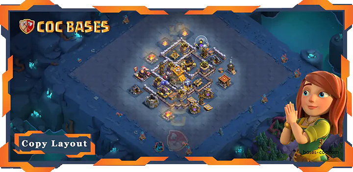 Bases 2.0 Builder Hall 10 Base#20