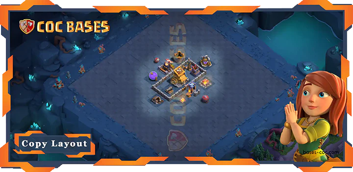 Bases 2.0 Builder Hall 6 Base#04