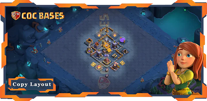 Bases 2.0 Builder Hall 7 Base#05