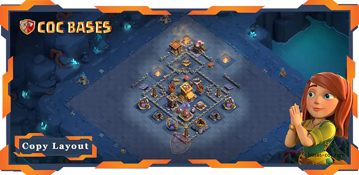 Bases 2.0 Builder Hall 8 Base#02