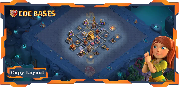 Bases 2.0 Builder Hall 8 Base#09