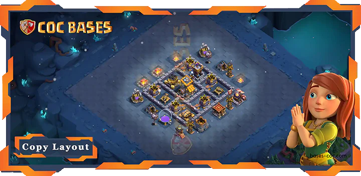 Bases 2.0 Builder Hall 9 Base#16